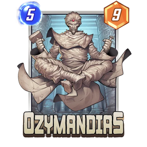 Ozymandias MARVEL SNAP card art