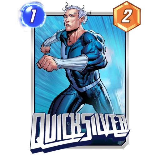 Quicksilver MARVEL SNAP card art
