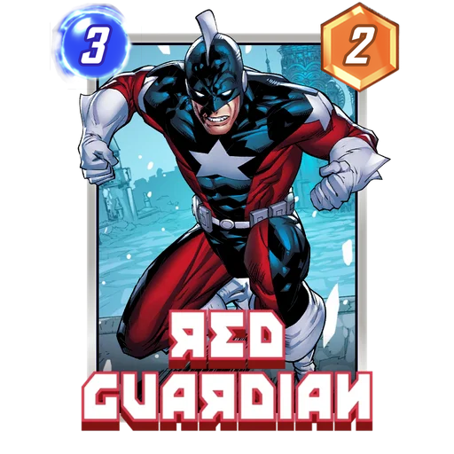 Red Guardian MARVEL SNAP card art