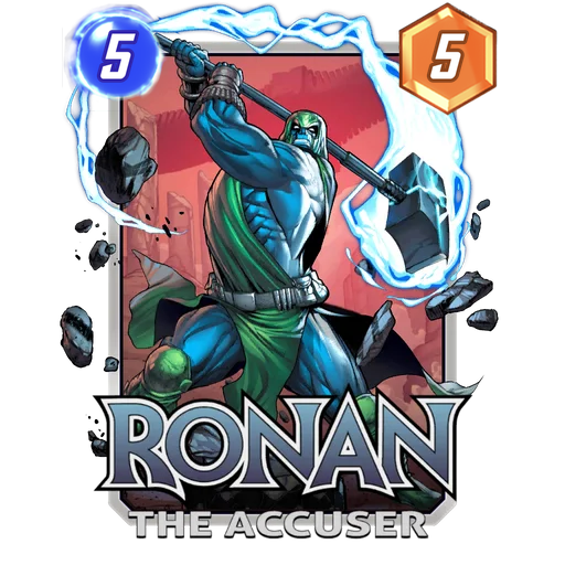 Ronan the Accuser MARVEL SNAP card art