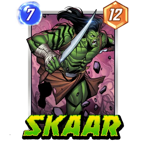 Skaar MARVEL SNAP card art