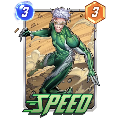 Speed MARVEL SNAP card art