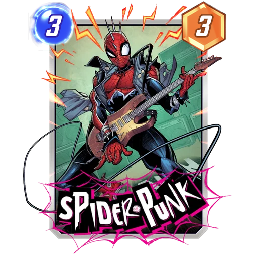Spider-Punk MARVEL SNAP card art