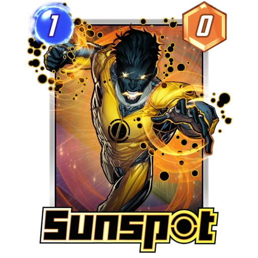 Sunspot MARVEL SNAP card art