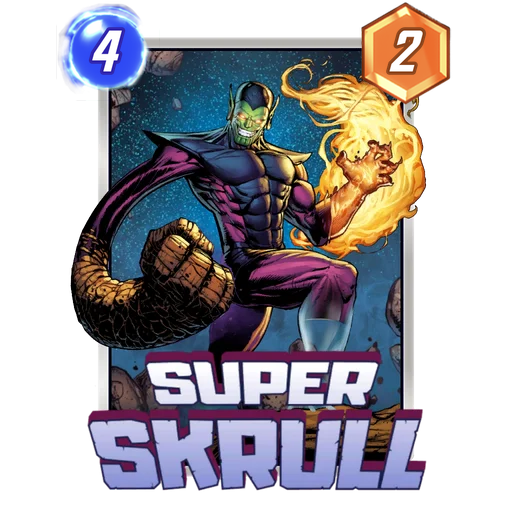 Super-Skrull MARVEL SNAP card art