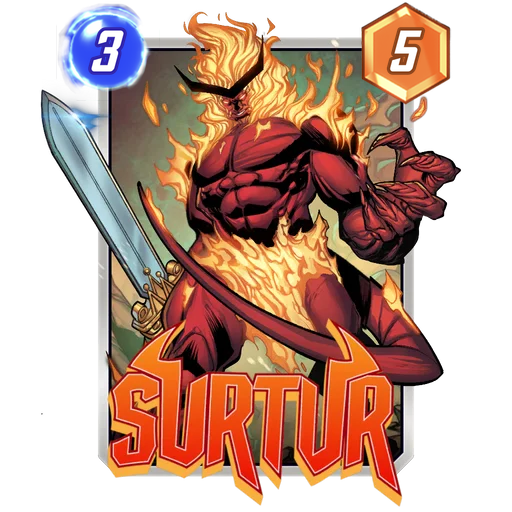 Surtur MARVEL SNAP card art