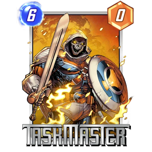 Taskmaster MARVEL SNAP card art