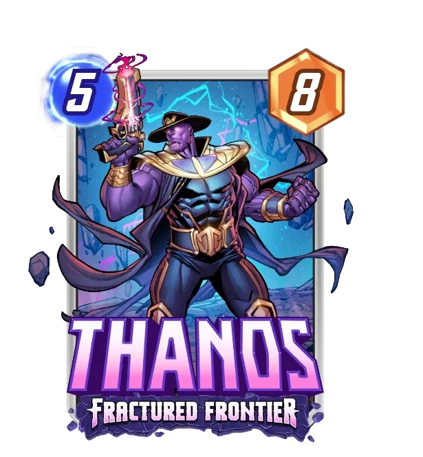 Thanos Fractured Frontier card art