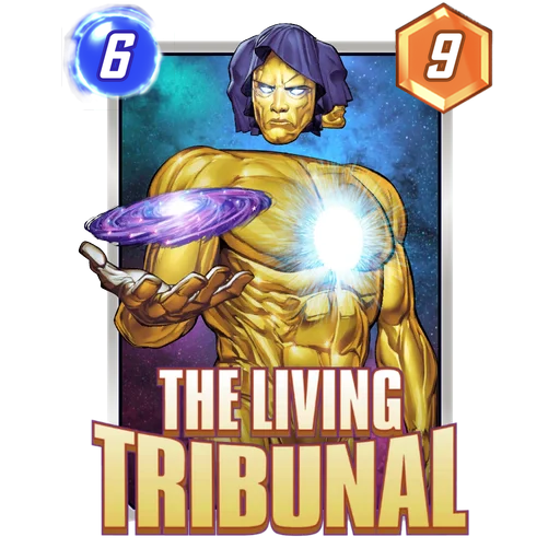 The Living Tribunal MARVEL SNAP card art