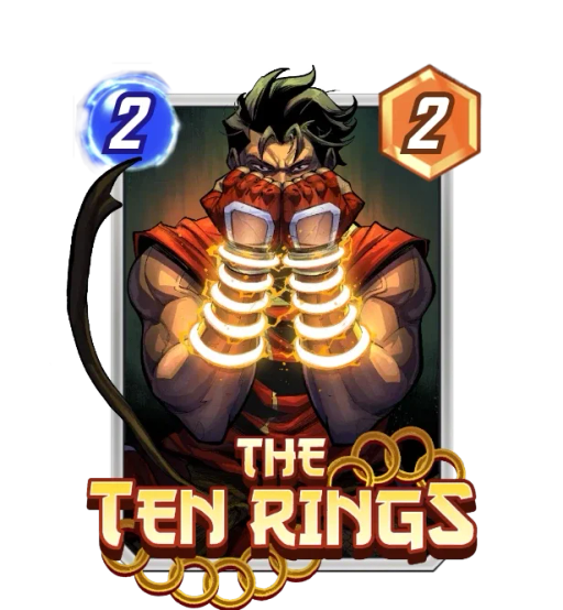 The Ten Rings MARVEL SNAP card art