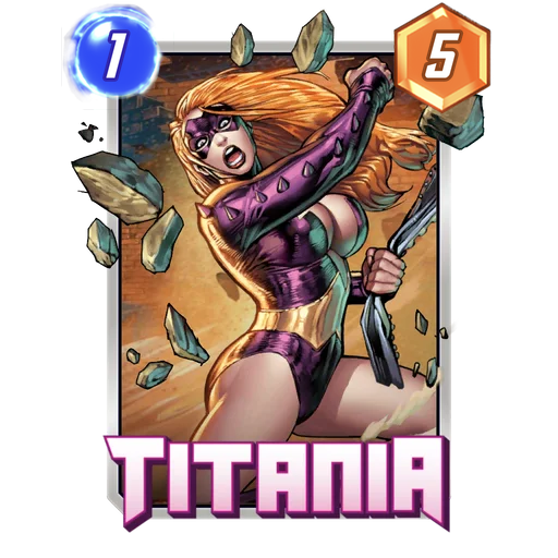Titania MARVEL SNAP card art
