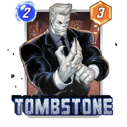 Tombstone MARVEL SNAP card art