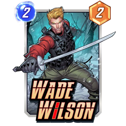 Wade Wilson MARVEL SNAP card art