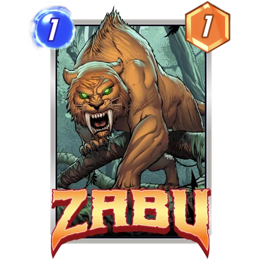 Zabu MARVEL SNAP card art