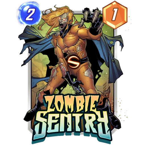 Zombie Sentry MARVEL SNAP card art