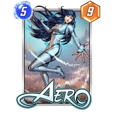 Aero MARVEL SNAP card art