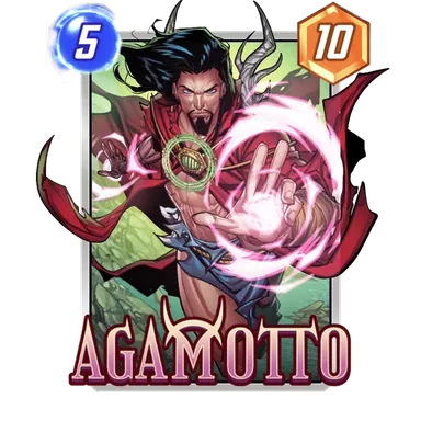 Agamotto MARVEL SNAP card art