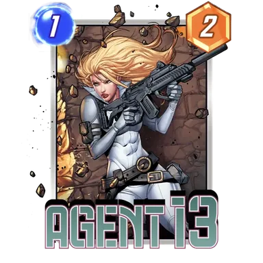Agent 13 MARVEL SNAP card art