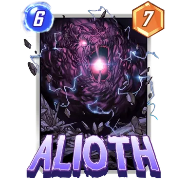 Alioth MARVEL SNAP card art