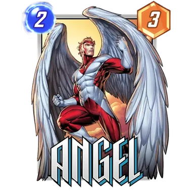 Angel MARVEL SNAP card art