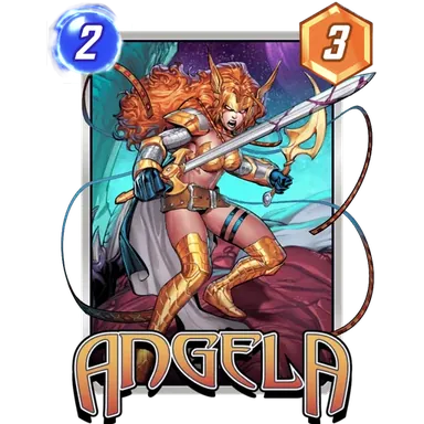 Angela MARVEL SNAP card art