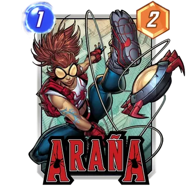 Araña MARVEL SNAP card art