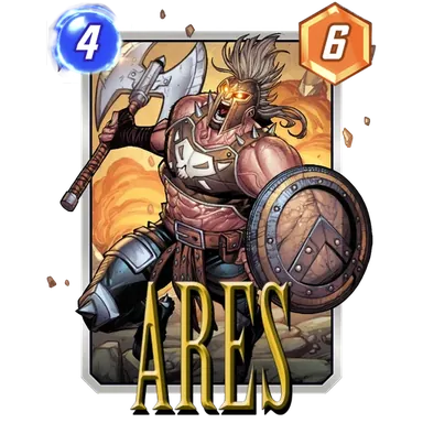 Ares MARVEL SNAP card art