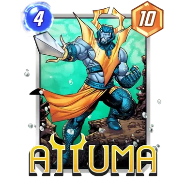 Attuma MARVEL SNAP card art