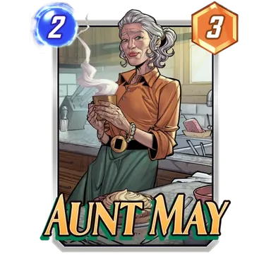 Aunt May card art