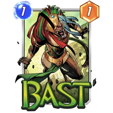 Bast MARVEL SNAP card art