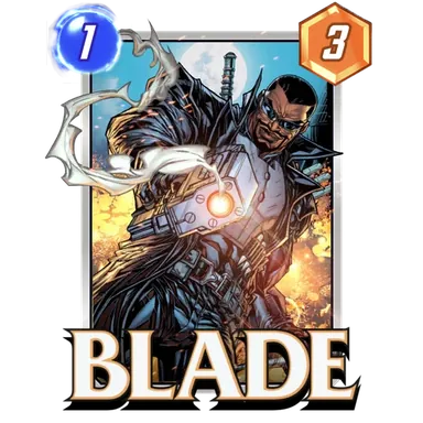Blade MARVEL SNAP card art