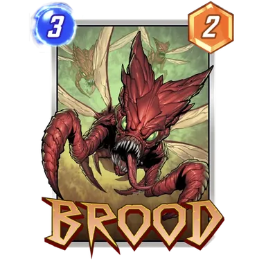 Brood MARVEL SNAP card art