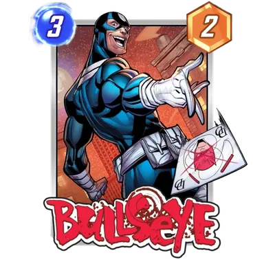 Bullseye MARVEL SNAP card art