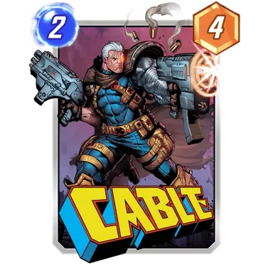 Cable MARVEL SNAP card art