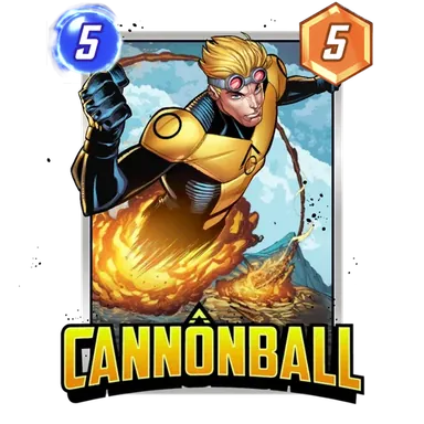 Cannonball MARVEL SNAP card art