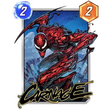 Carnage MARVEL SNAP card art