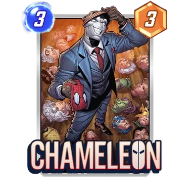 Chameleon MARVEL SNAP card art
