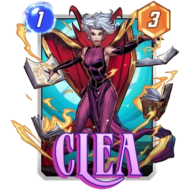 Clea MARVEL SNAP card art