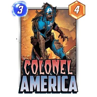 Colonel America MARVEL SNAP card art
