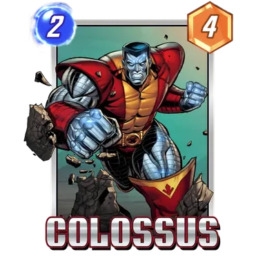 Colossus MARVEL SNAP card art
