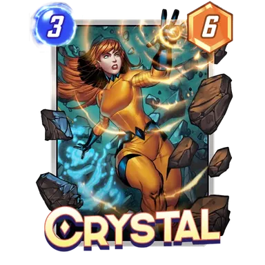 Crystal MARVEL SNAP card art