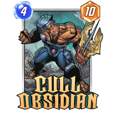 Cull Obsidian MARVEL SNAP card art