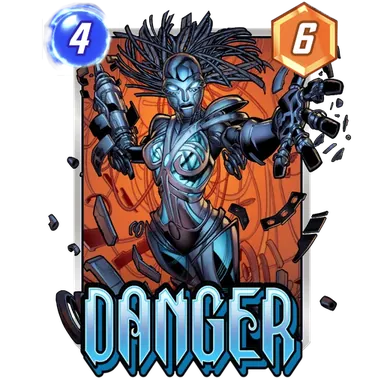 Danger card art