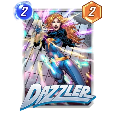 Dazzler card art