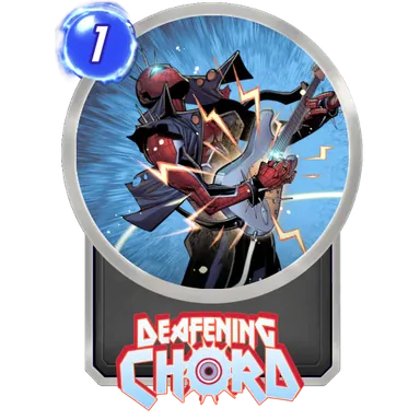 Deafening Chord MARVEL SNAP skill art