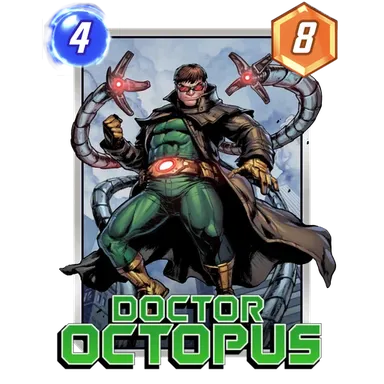 Doctor Octopus MARVEL SNAP card art with current cost and power