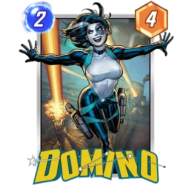 Domino card art