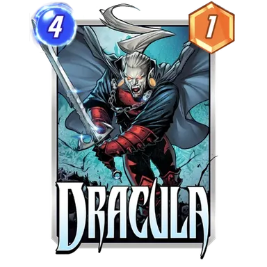 Dracula MARVEL SNAP card art