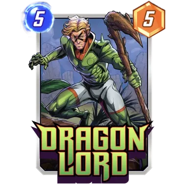Dragon Lord MARVEL SNAP card art