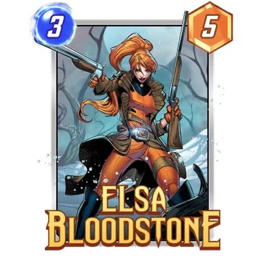 Elsa Bloodstone MARVEL SNAP card art